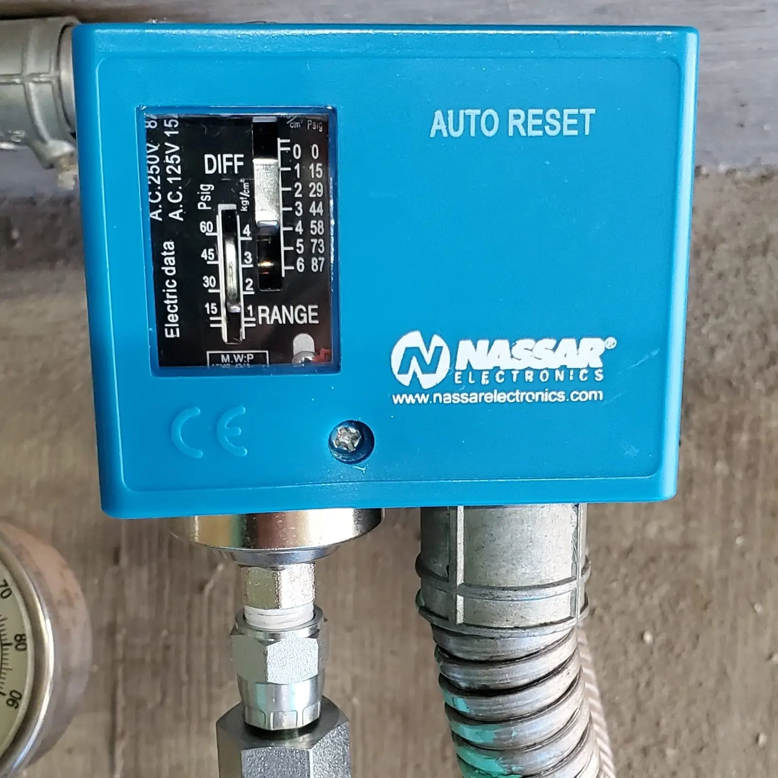 Cambio de presostato Nassar