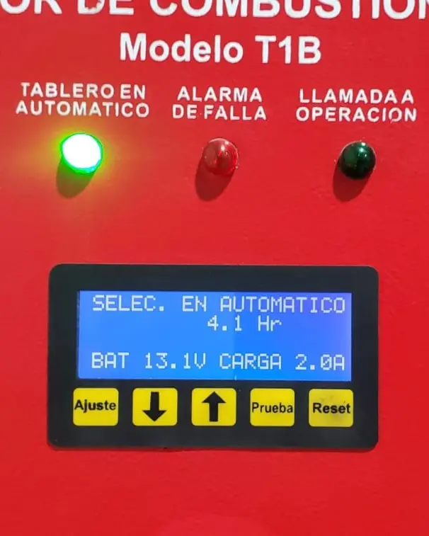 Ajuste de tablero bomba SCI