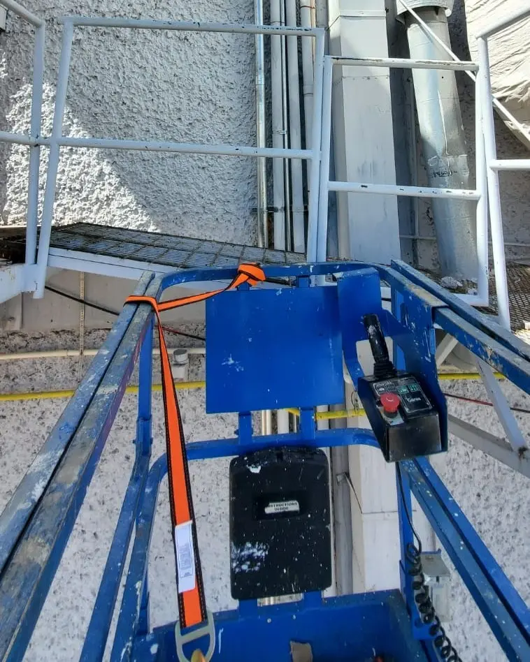 Tuberia aerea exterior